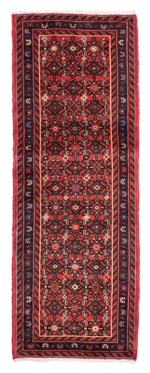 Biegacz Perski dywan - Nomadyczny - 204 x 72 cm - ciemna czerwień