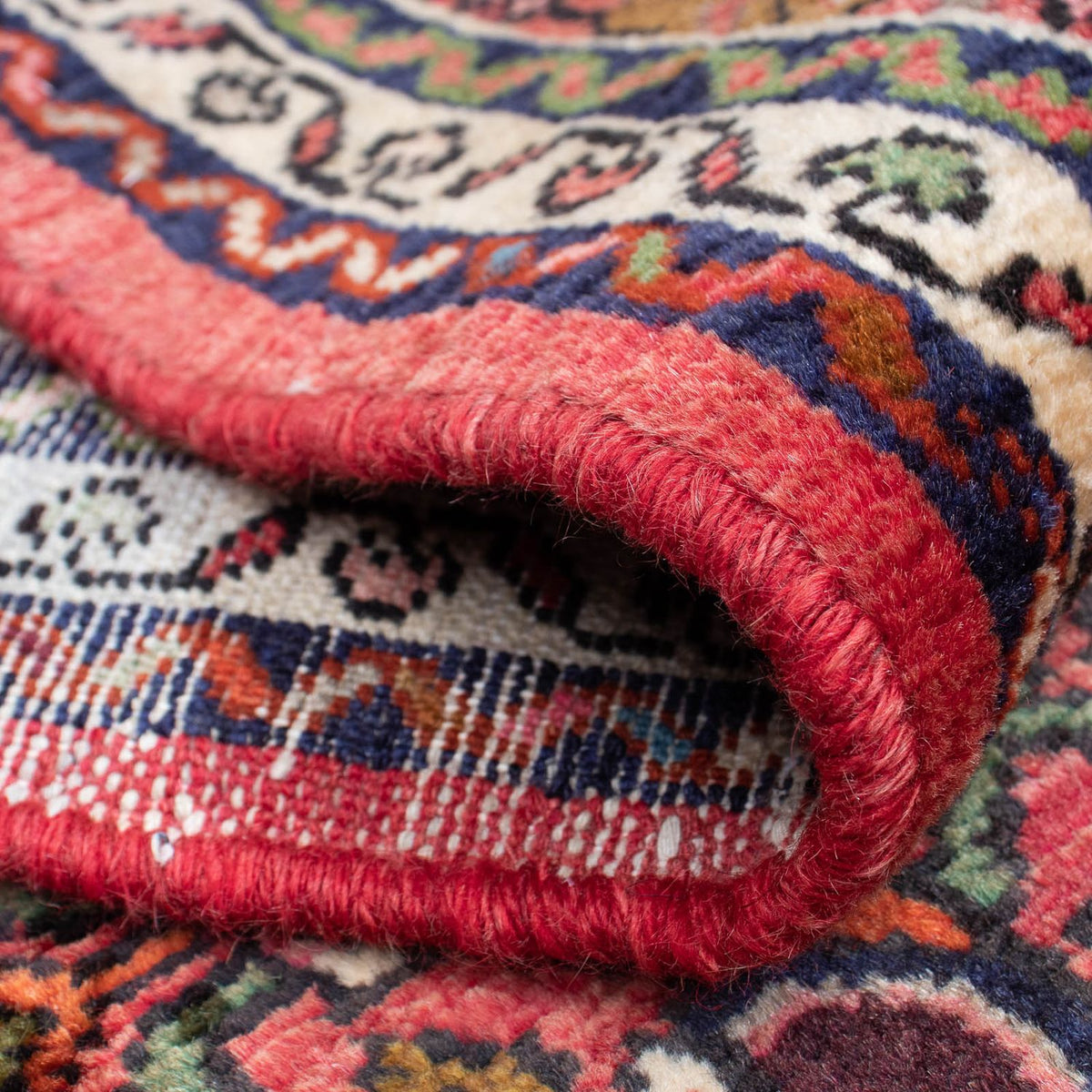 Biegacz Perski dywan - Nomadyczny - 202 x 72 cm - ciemna czerwień