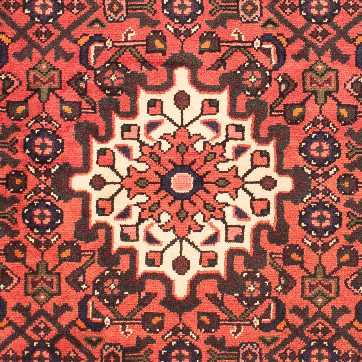 Perski dywan - Nomadyczny - 152 x 103 cm - czerwony