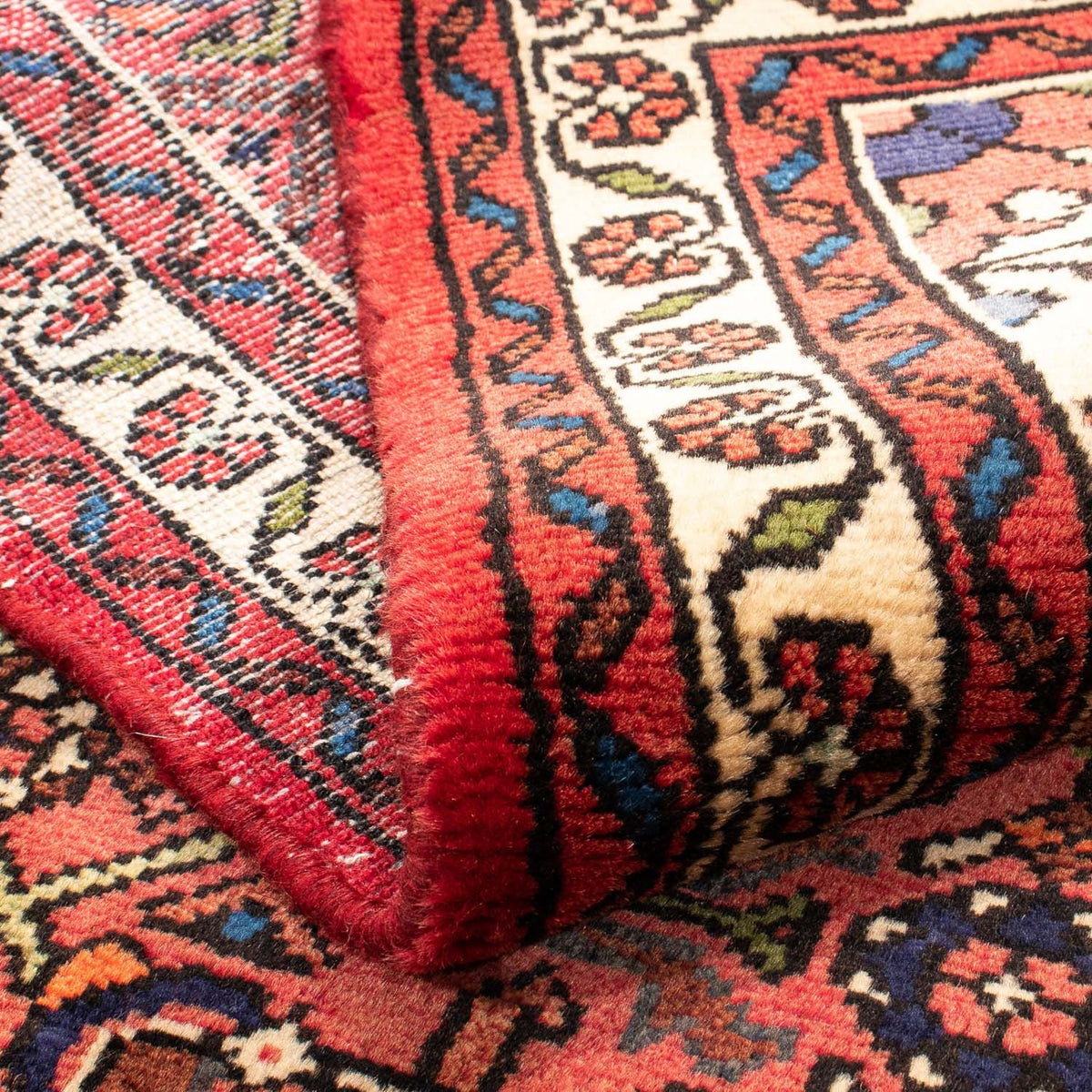 Perski dywan - Nomadyczny - 147 x 100 cm - ciemna czerwień