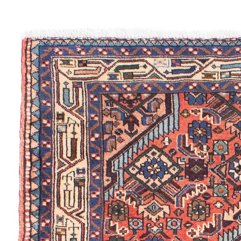 Perski dywan - Nomadyczny - 143 x 103 cm - czerwony