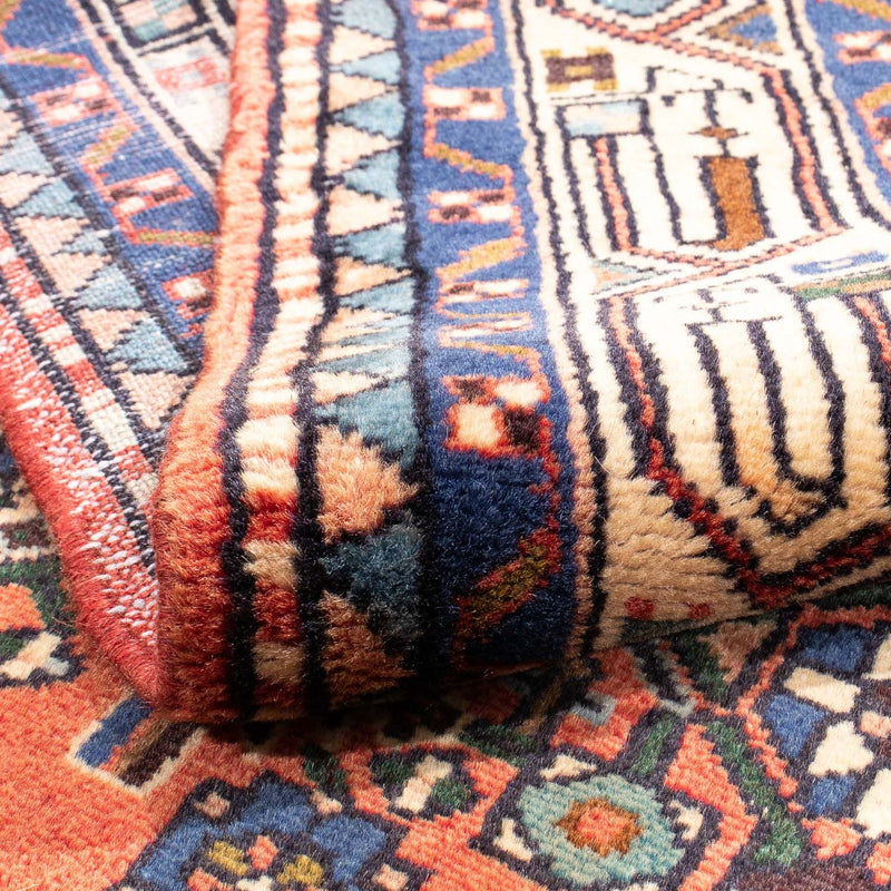 Perski dywan - Nomadyczny - 143 x 103 cm - czerwony