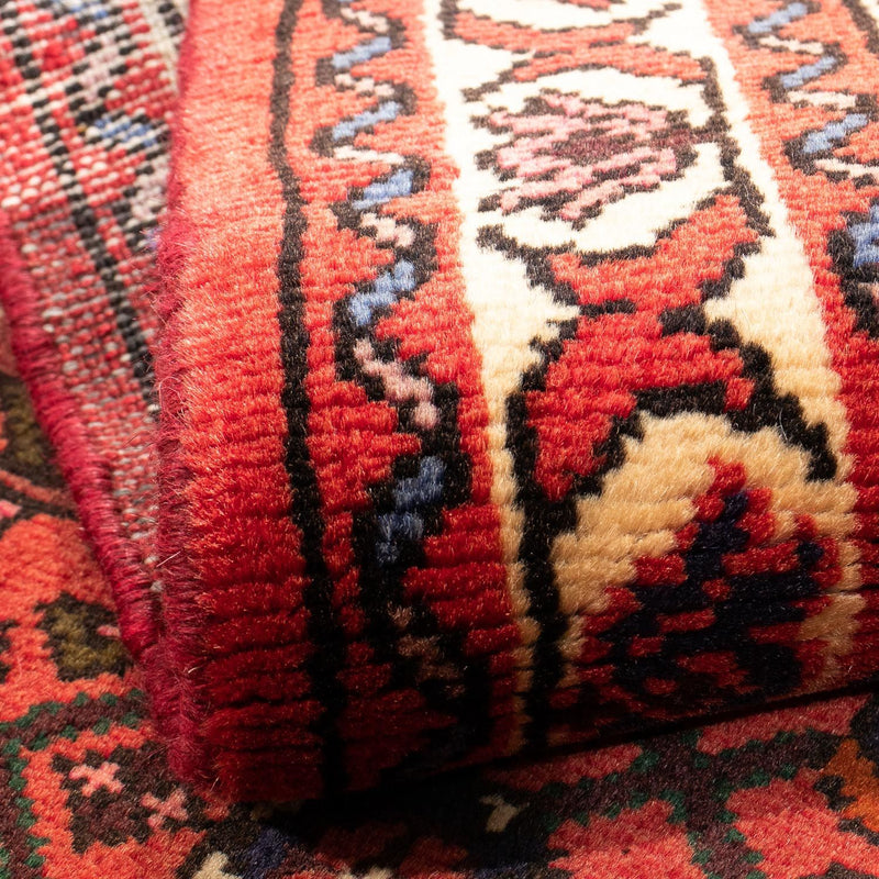 Perski dywan - Nomadyczny - 150 x 105 cm - czerwony