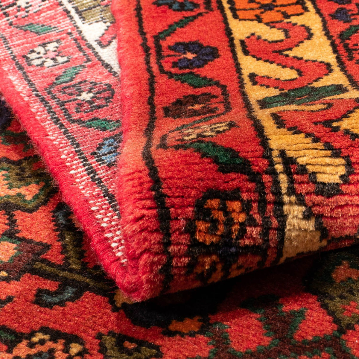 Perski dywan - Nomadyczny - 160 x 112 cm - czerwony