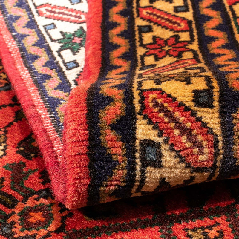 Perski dywan - Nomadyczny - 156 x 106 cm - ciemna czerwień