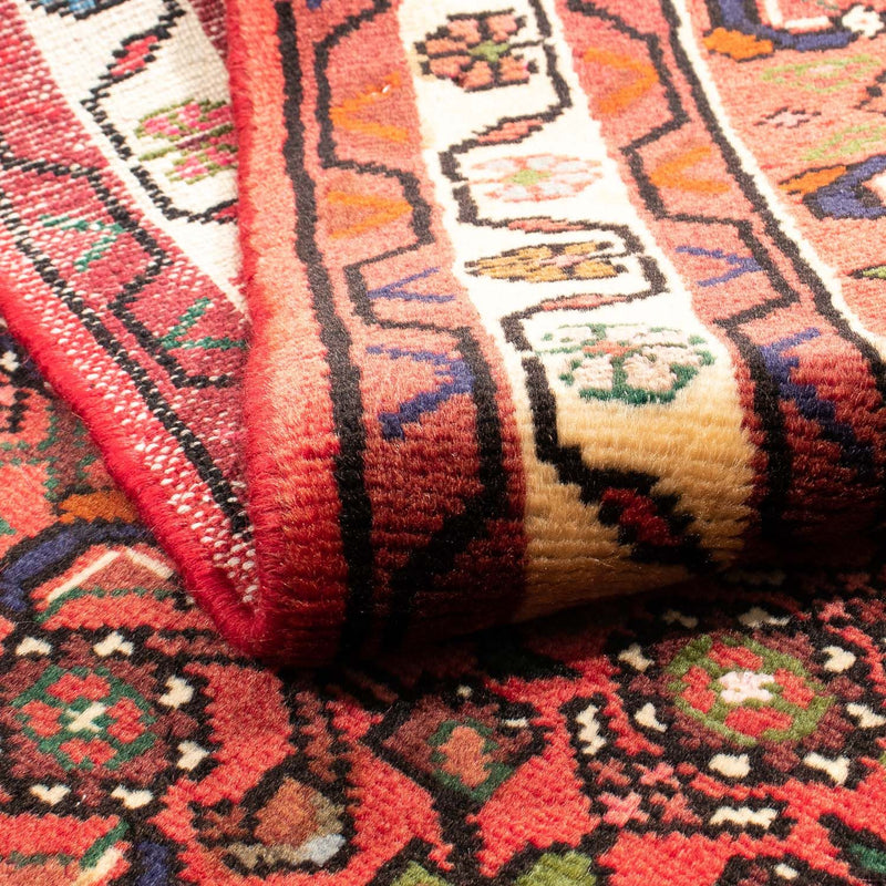 Perski dywan - Nomadyczny - 146 x 107 cm - czerwony