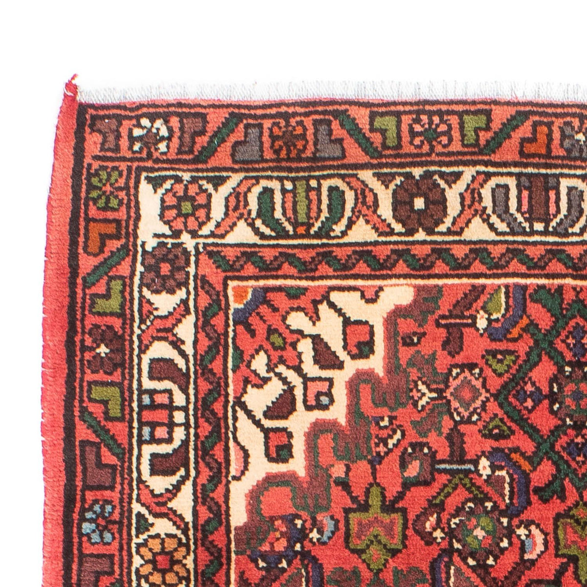 Perski dywan - Nomadyczny - 150 x 100 cm - czerwony