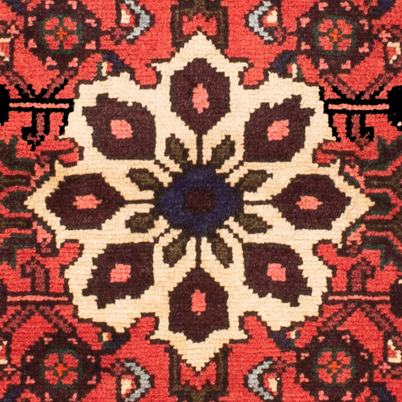 Perski dywan - Nomadyczny - 145 x 105 cm - czerwony