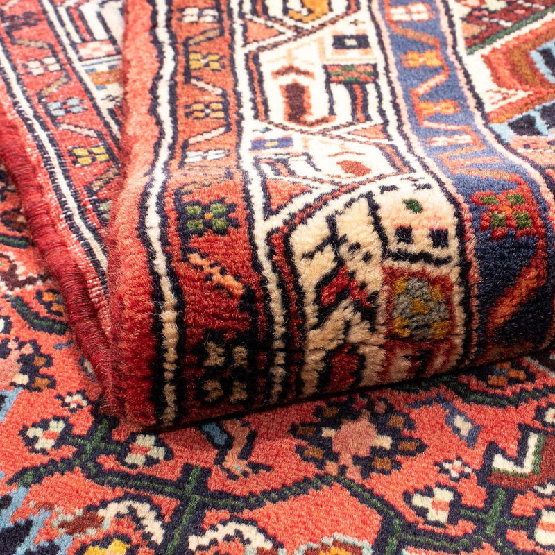 Perski dywan - Nomadyczny - 160 x 105 cm - ciemna czerwień