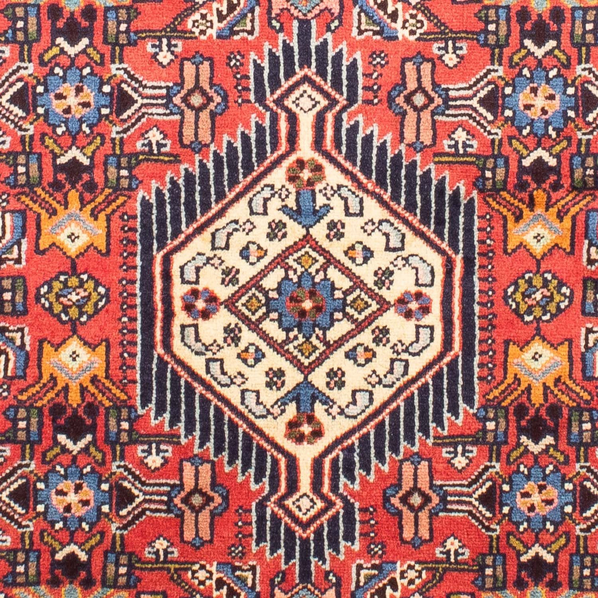 Perski dywan - Nomadyczny - 148 x 100 cm - czerwony