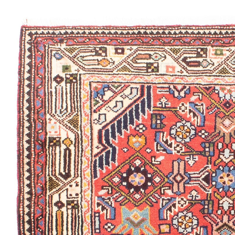 Perski dywan - Nomadyczny - 148 x 100 cm - czerwony