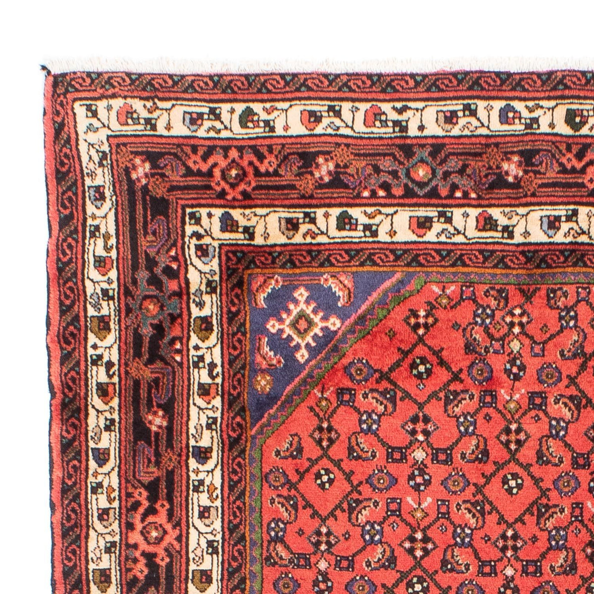 Perski dywan - Nomadyczny - 210 x 150 cm - czerwony