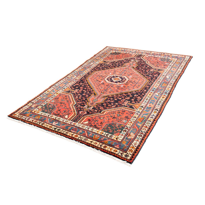 Perski dywan - Nomadyczny - 220 x 142 cm - czerwony