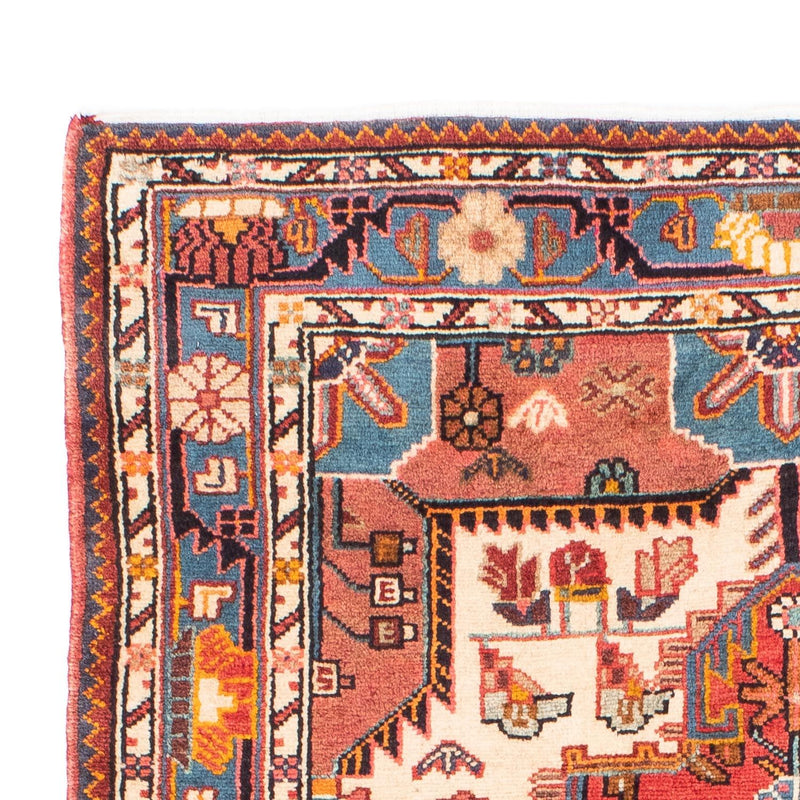 Perski dywan - Nomadyczny - 180 x 123 cm - jasna czerwień