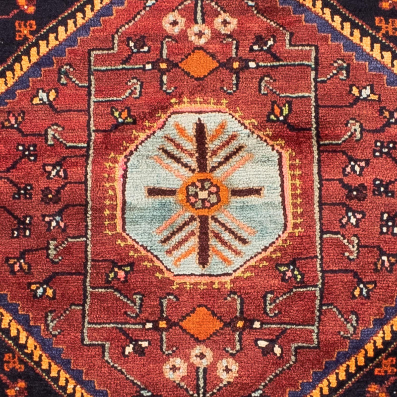 Perski dywan - Nomadyczny - 217 x 145 cm - ciemnoniebieski