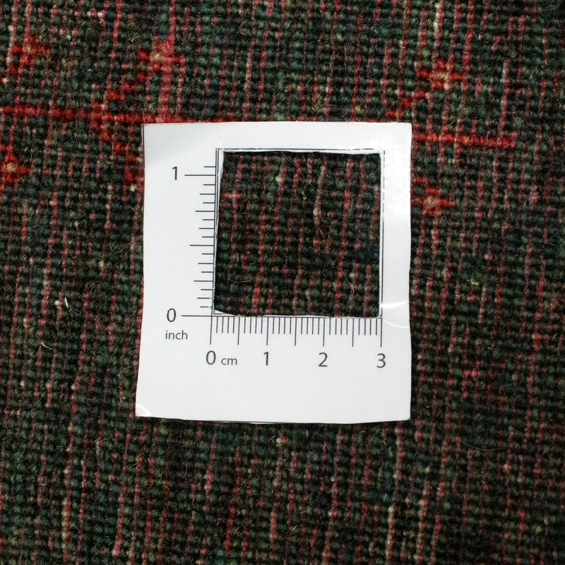 Biegacz Dywan Gabbeh - Loribaft Perski - 209 x 87 cm - zielona