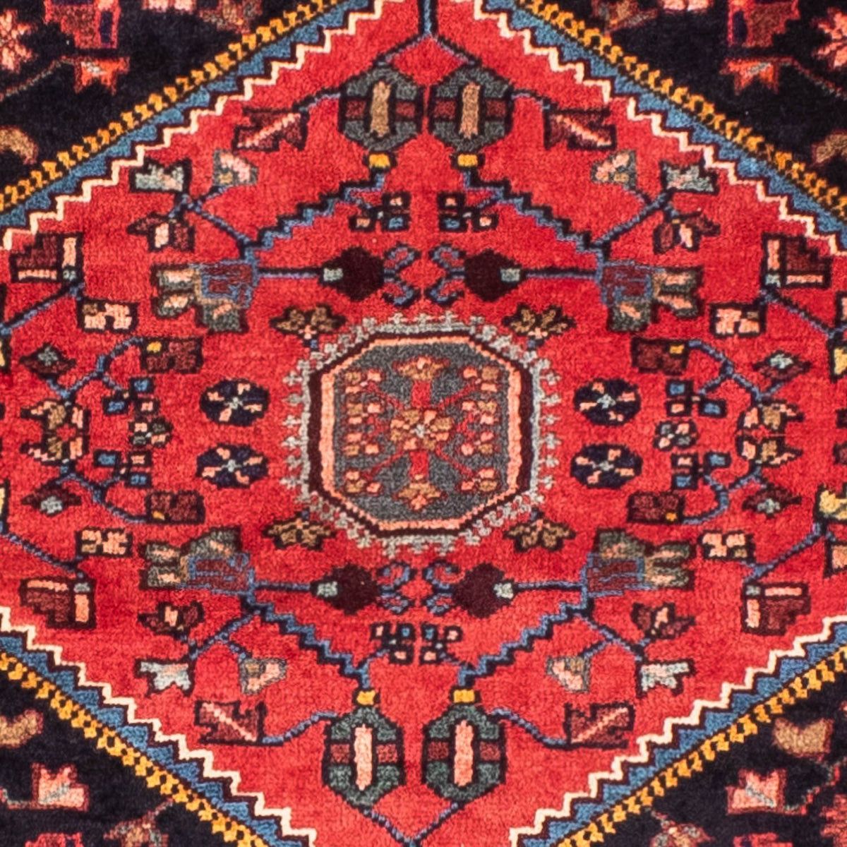 Perski dywan - Nomadyczny - 200 x 115 cm - ciemnoniebieski