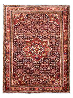 Perski dywan - Nomadyczny - 215 x 153 cm - ciemnoniebieski