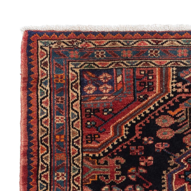 Perski dywan - Nomadyczny - 130 x 88 cm - ciemnoniebieski