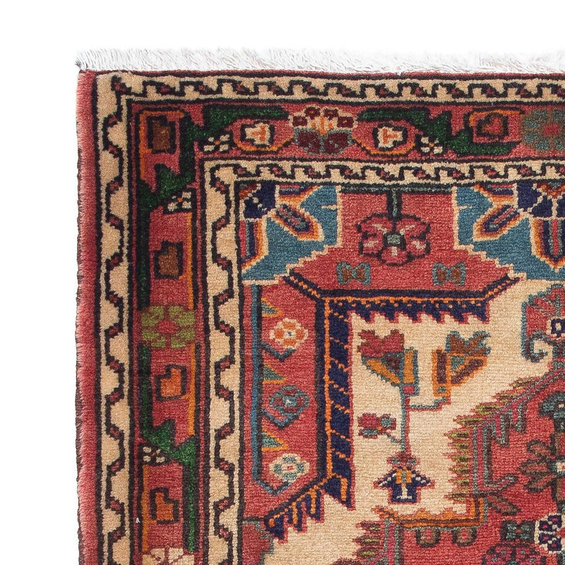 Perski dywan - Nomadyczny - 130 x 92 cm - jasna czerwień