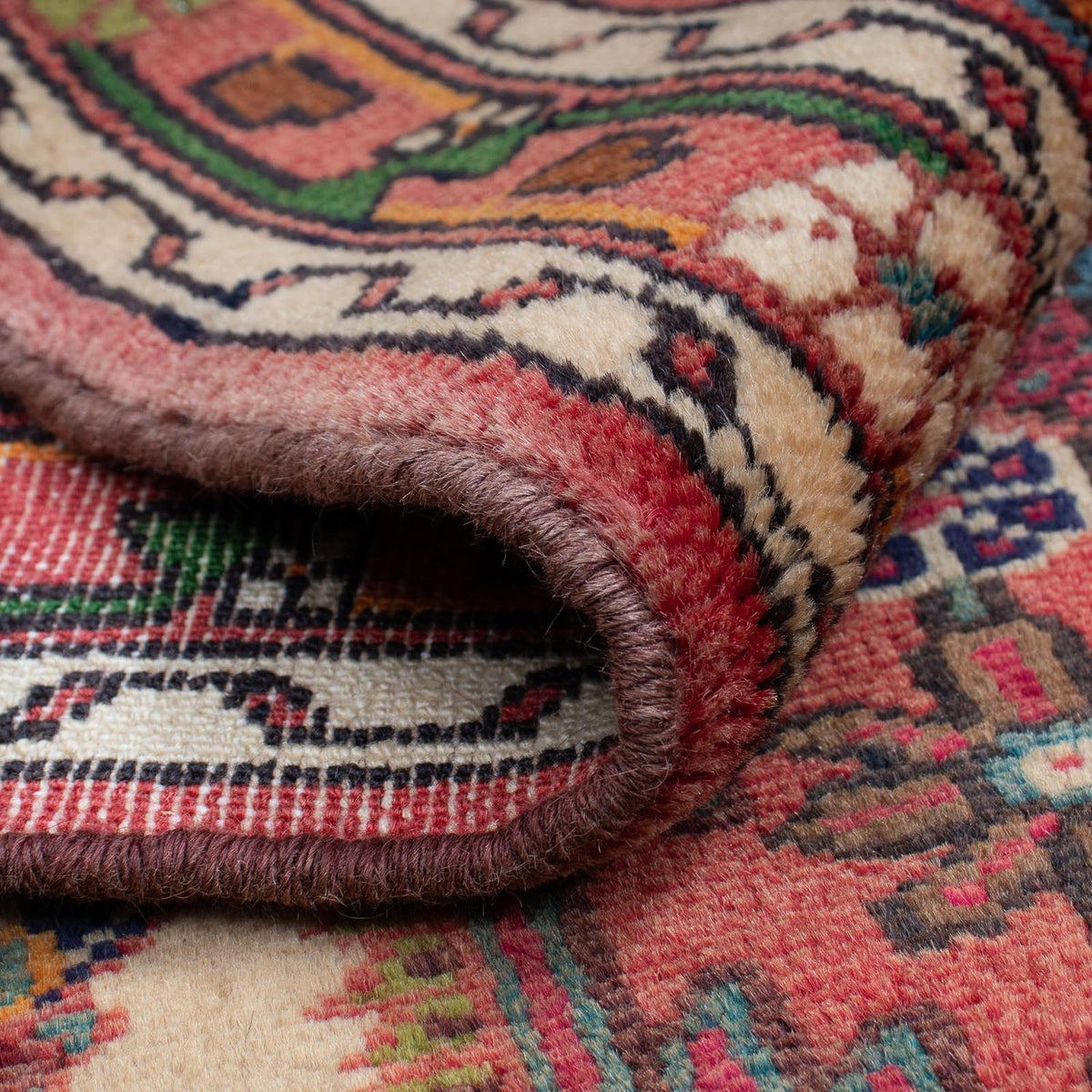 Perski dywan - Nomadyczny - 130 x 92 cm - jasna czerwień