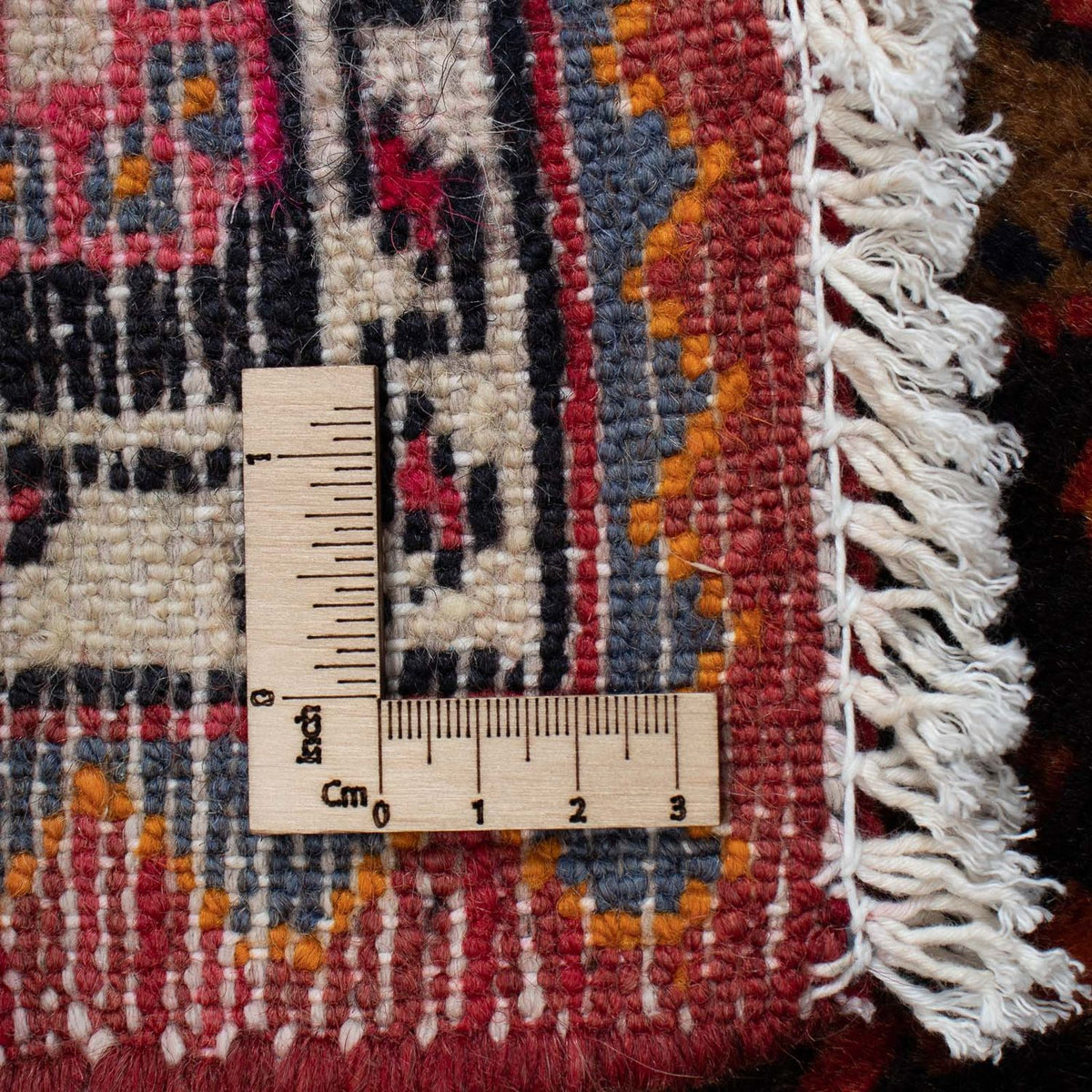 Perski dywan - Nomadyczny - 120 x 85 cm - ciemna czerwień