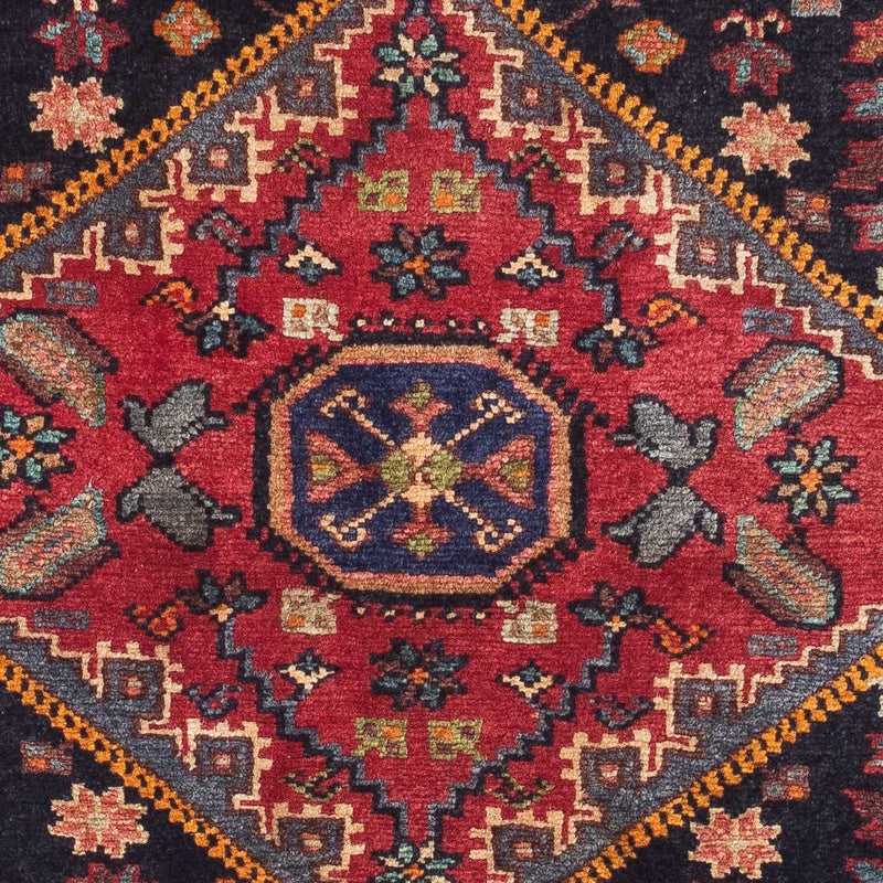 Perski dywan - Nomadyczny - 134 x 88 cm - ciemnoniebieski