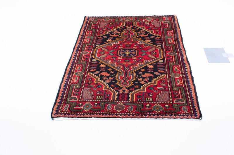 Perski dywan - Nomadyczny - 134 x 88 cm - ciemnoniebieski