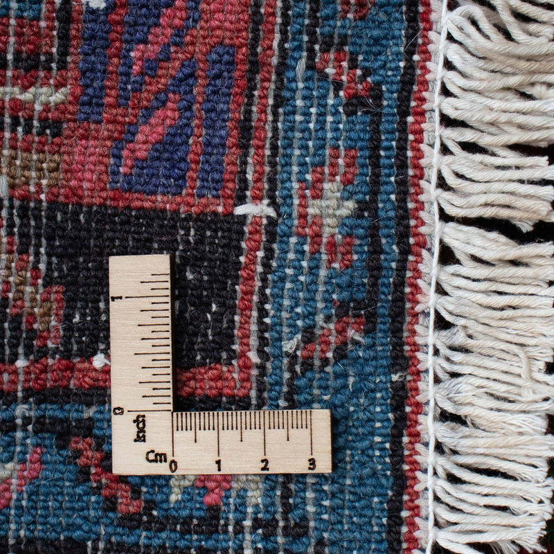 Perski dywan - Nomadyczny - 126 x 83 cm - czerwony