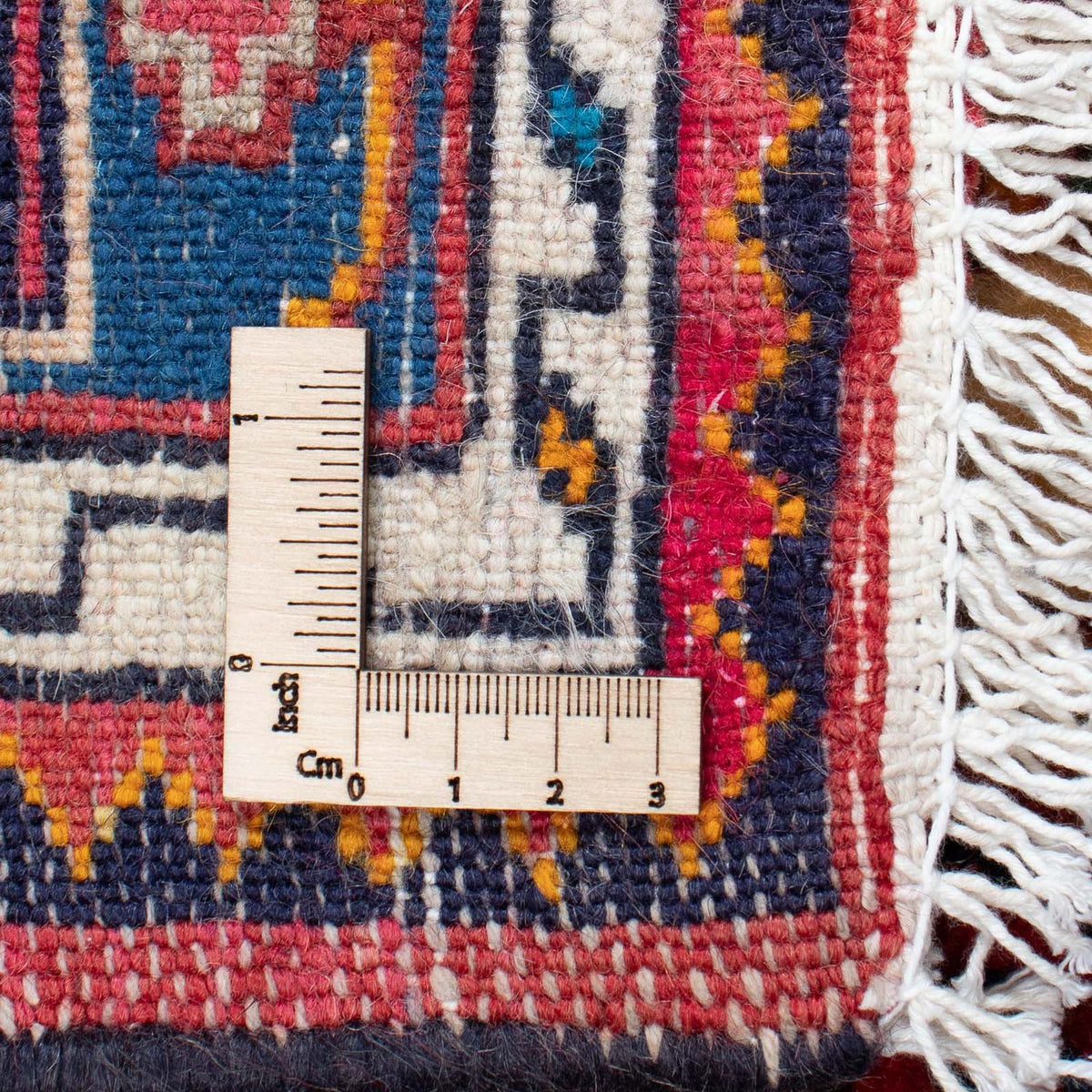 Perski dywan - Nomadyczny - 124 x 90 cm - czerwony