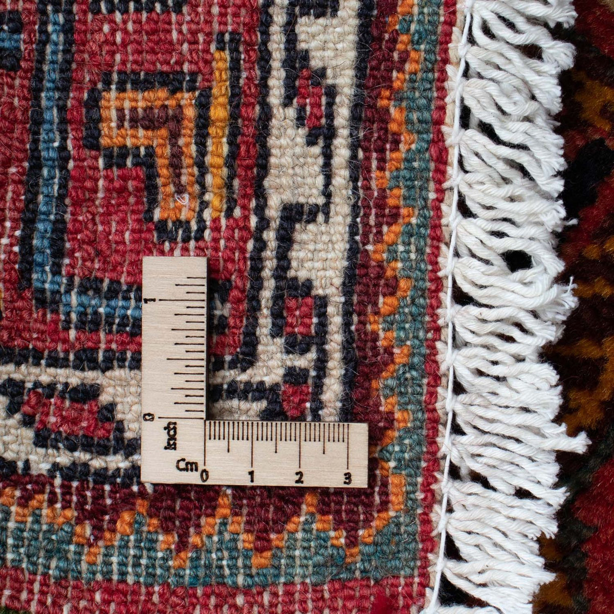 Perski dywan - Nomadyczny - 130 x 90 cm - czerwony