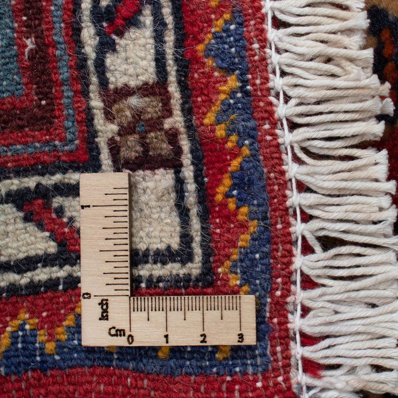 Perski dywan - Nomadyczny - 136 x 91 cm - czerwony