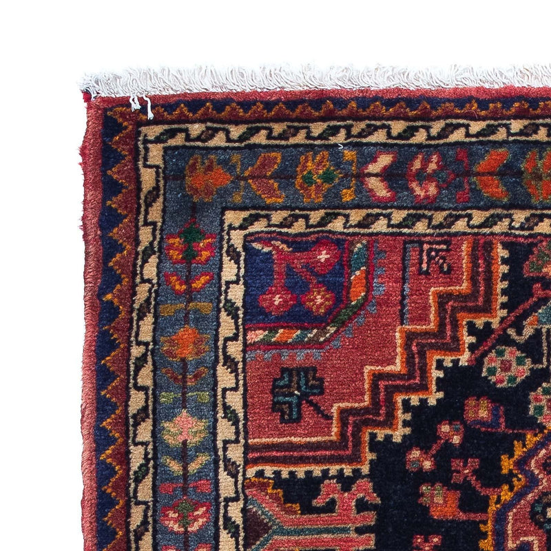 Perski dywan - Nomadyczny - 128 x 86 cm - ciemnoniebieski