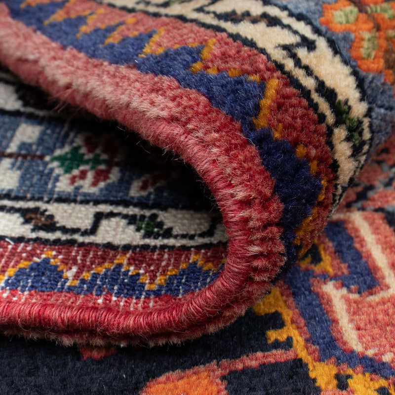 Perski dywan - Nomadyczny - 128 x 86 cm - ciemnoniebieski