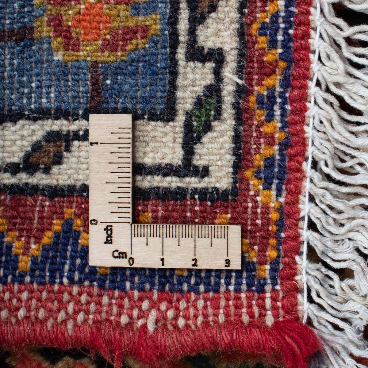 Perski dywan - Nomadyczny - 128 x 86 cm - ciemnoniebieski