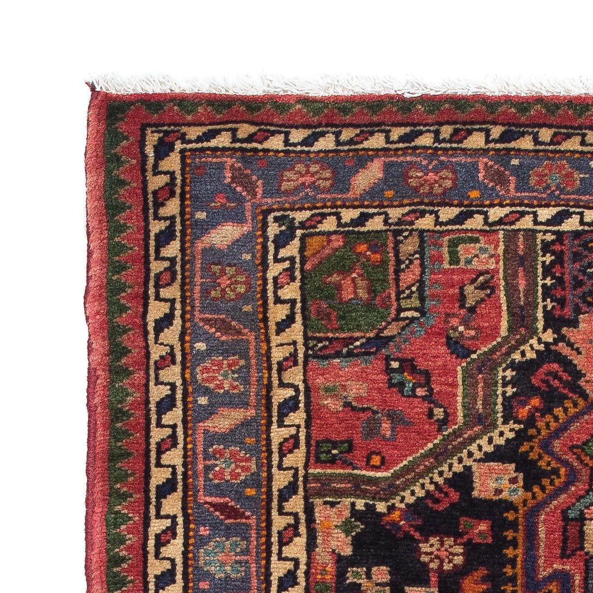 Perski dywan - Nomadyczny - 122 x 82 cm - jasna czerwień