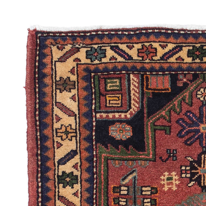 Perski dywan - Nomadyczny - 120 x 86 cm - ciemna czerwień