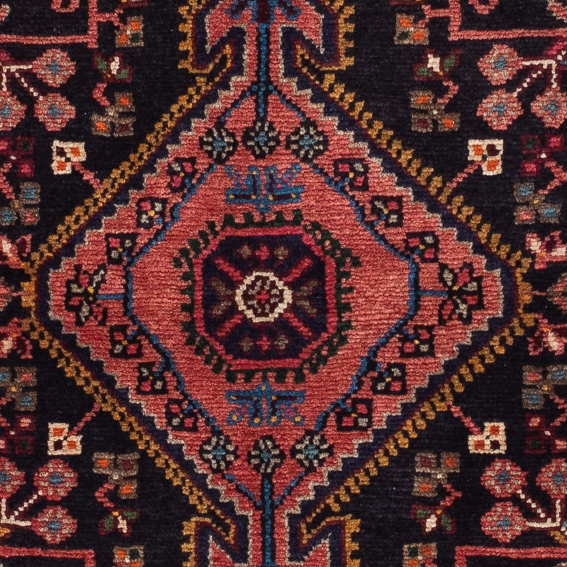 Perski dywan - Nomadyczny - 130 x 85 cm - ciemnoniebieski