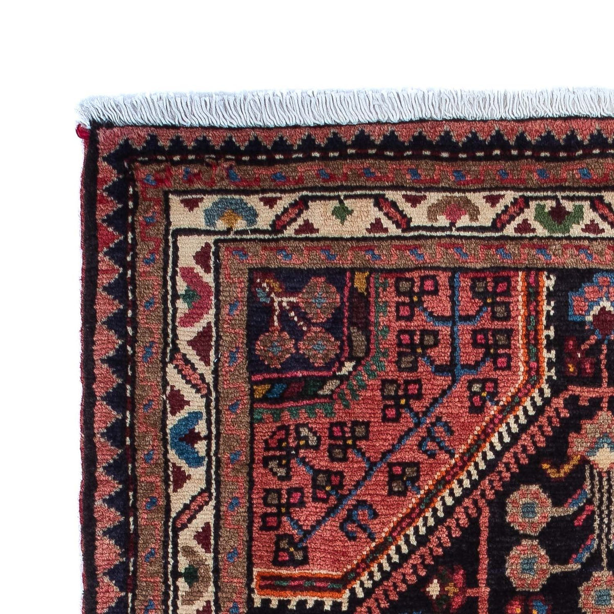 Perski dywan - Nomadyczny - 130 x 85 cm - ciemnoniebieski