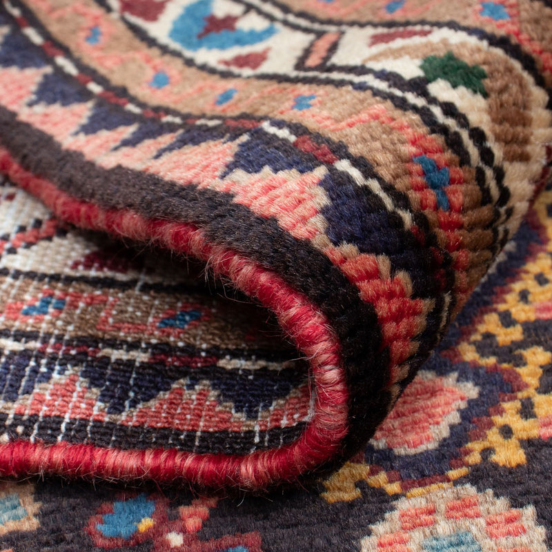 Perski dywan - Nomadyczny - 130 x 85 cm - ciemnoniebieski