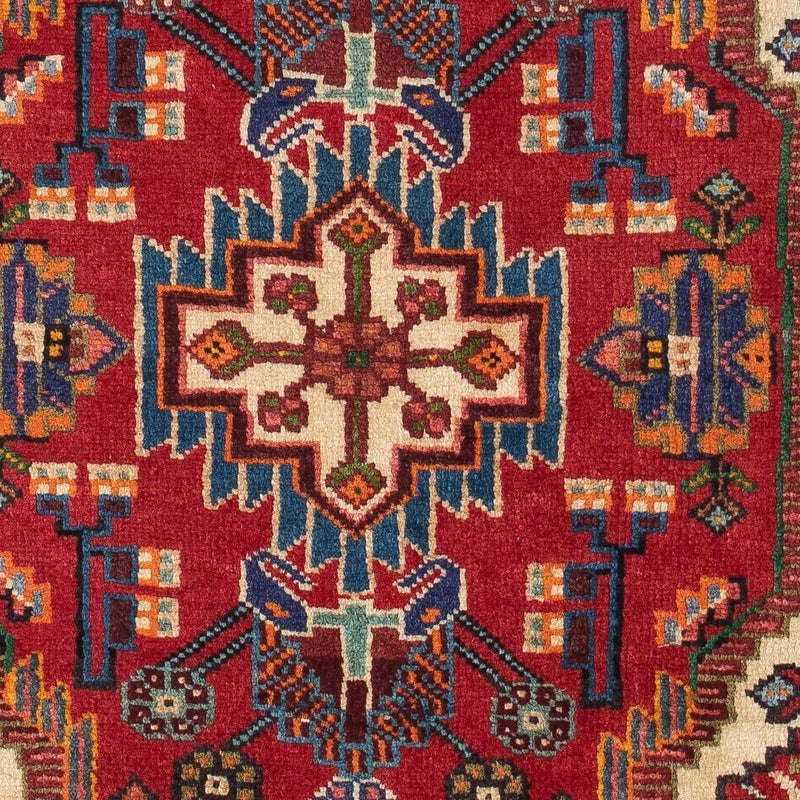 Perski dywan - Nomadyczny - 133 x 90 cm - ciemna czerwień