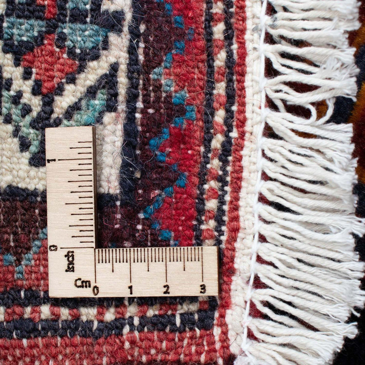 Perski dywan - Nomadyczny - 118 x 81 cm - ciemna czerwień