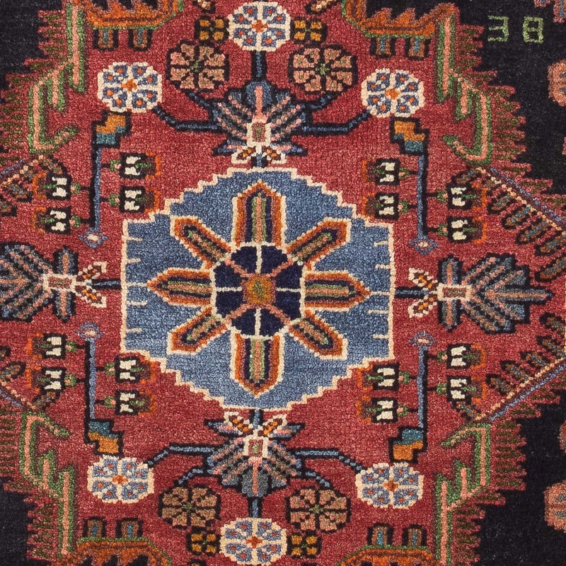 Perski dywan - Nomadyczny - 126 x 90 cm - ciemna czerwień