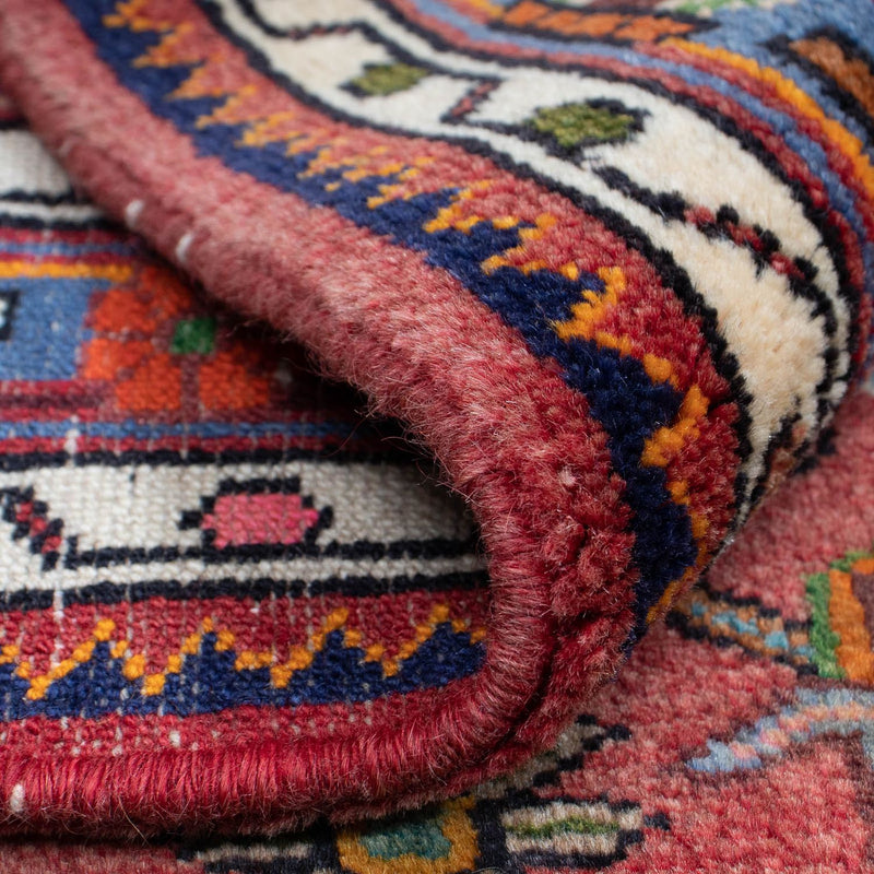 Perski dywan - Nomadyczny - 126 x 90 cm - ciemna czerwień