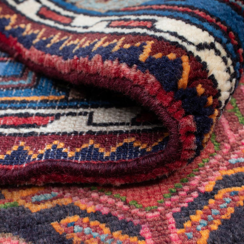 Perski dywan - Nomadyczny - 125 x 90 cm - ciemna czerwień