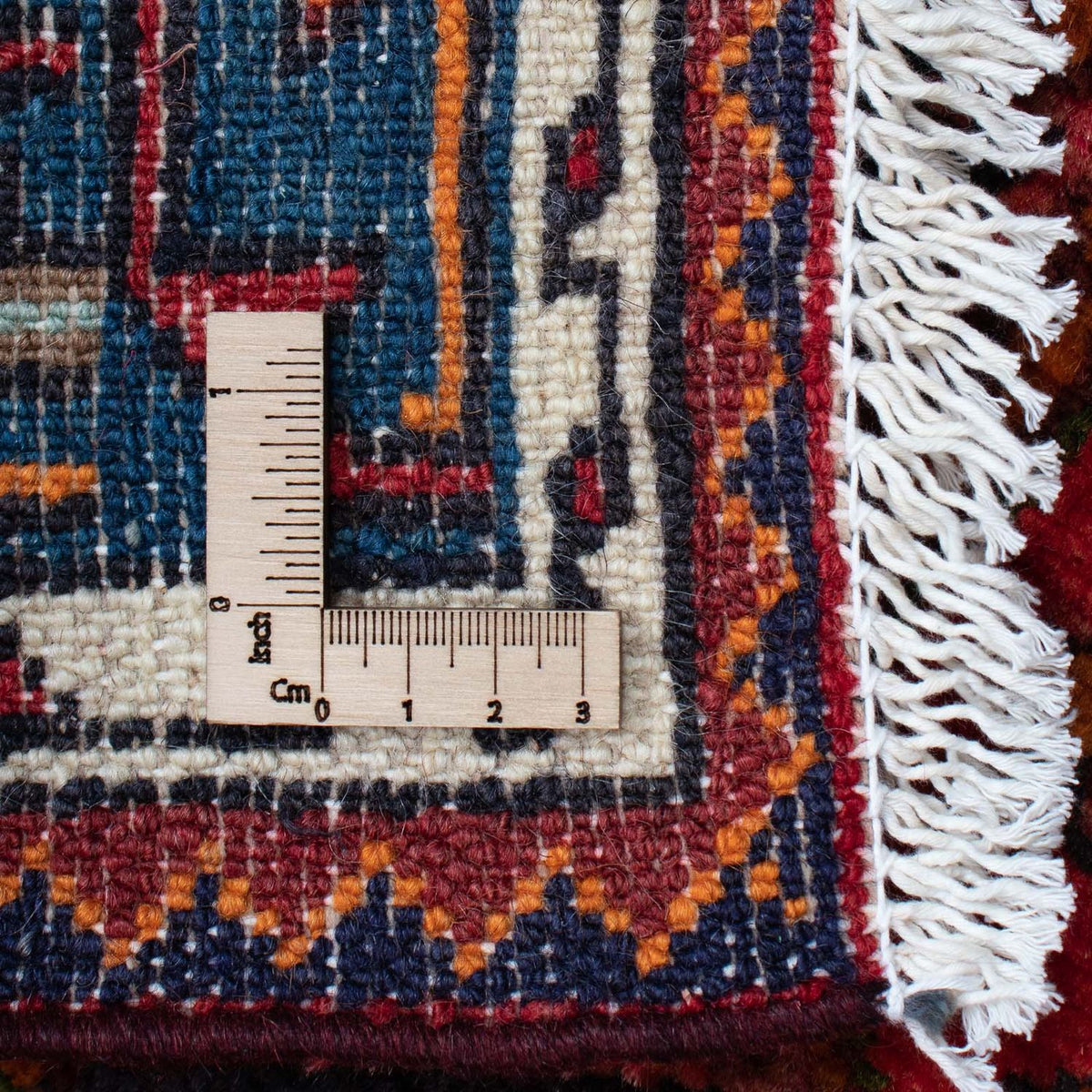 Perski dywan - Nomadyczny - 125 x 90 cm - ciemna czerwień