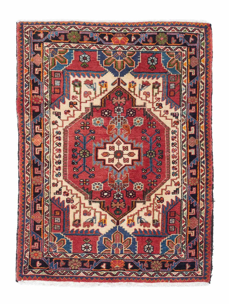 Perski dywan - Nomadyczny - 122 x 90 cm - czerwony