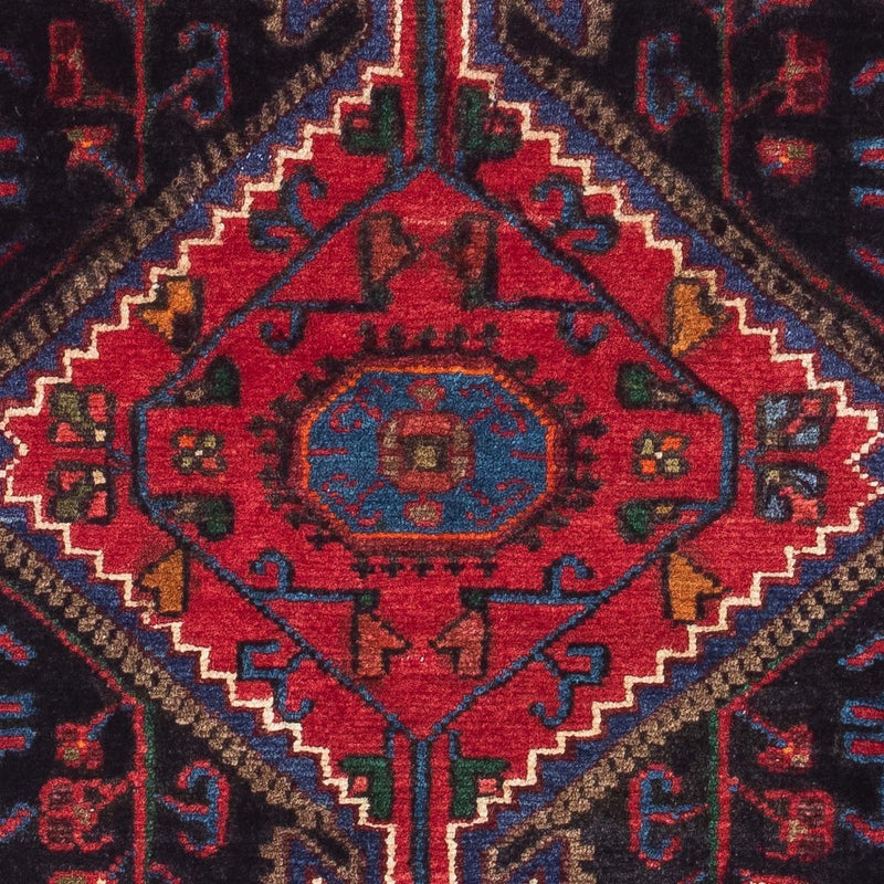 Perski dywan - Nomadyczny - 120 x 88 cm - czerwony