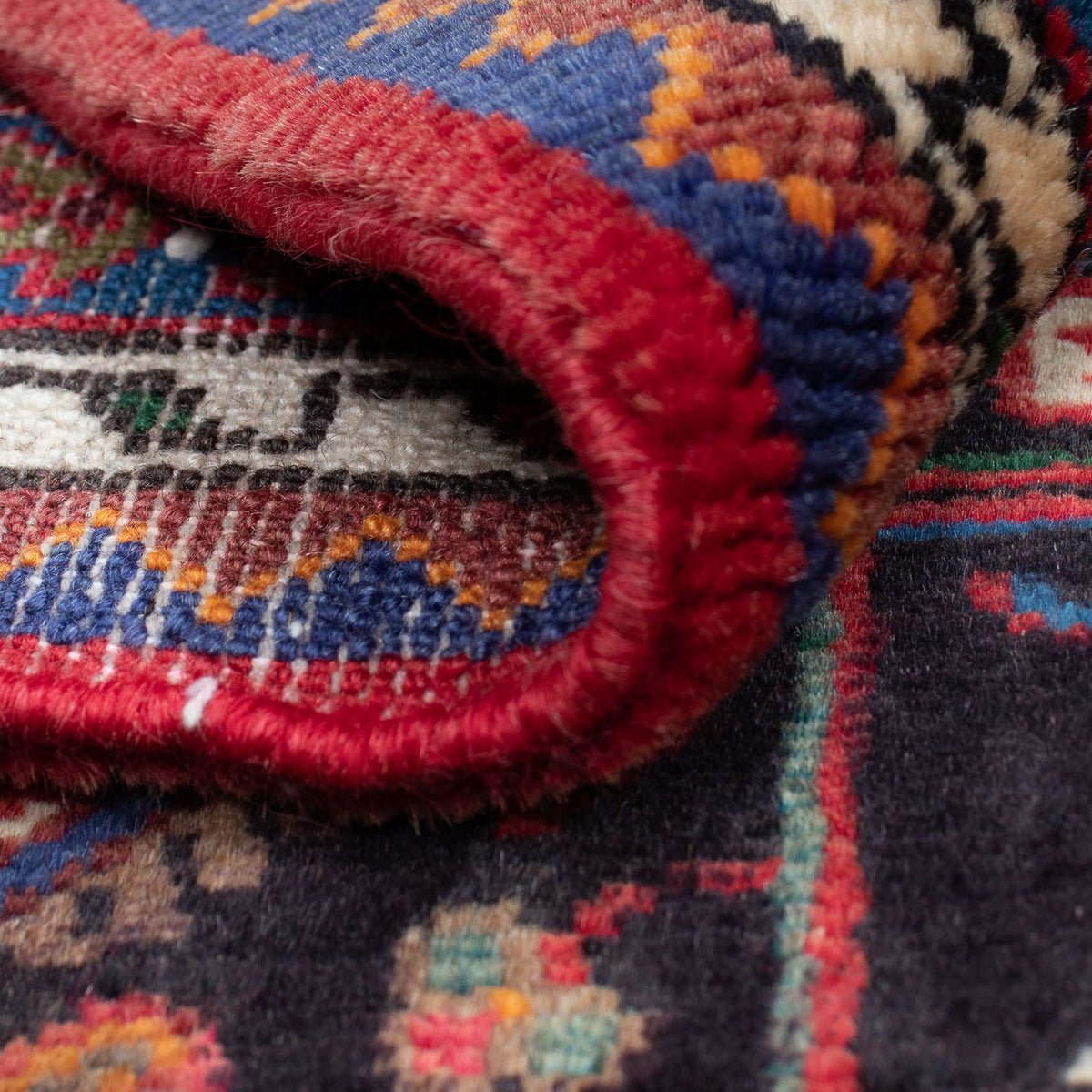 Perski dywan - Nomadyczny - 120 x 88 cm - czerwony