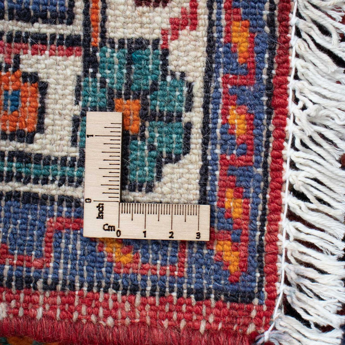 Perski dywan - Nomadyczny - 125 x 88 cm - rdza